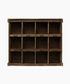 Wooden Cubby Wall Shelf Large