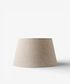 Tapered Drum Linen Shade Natural 40cm