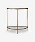 Freddy Iron and Glass Console Table