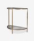 Freddy Iron and Glass Console Table