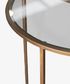 Freddy Iron and Glass Console Table
