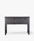 Theron Carved Wooden Console Black