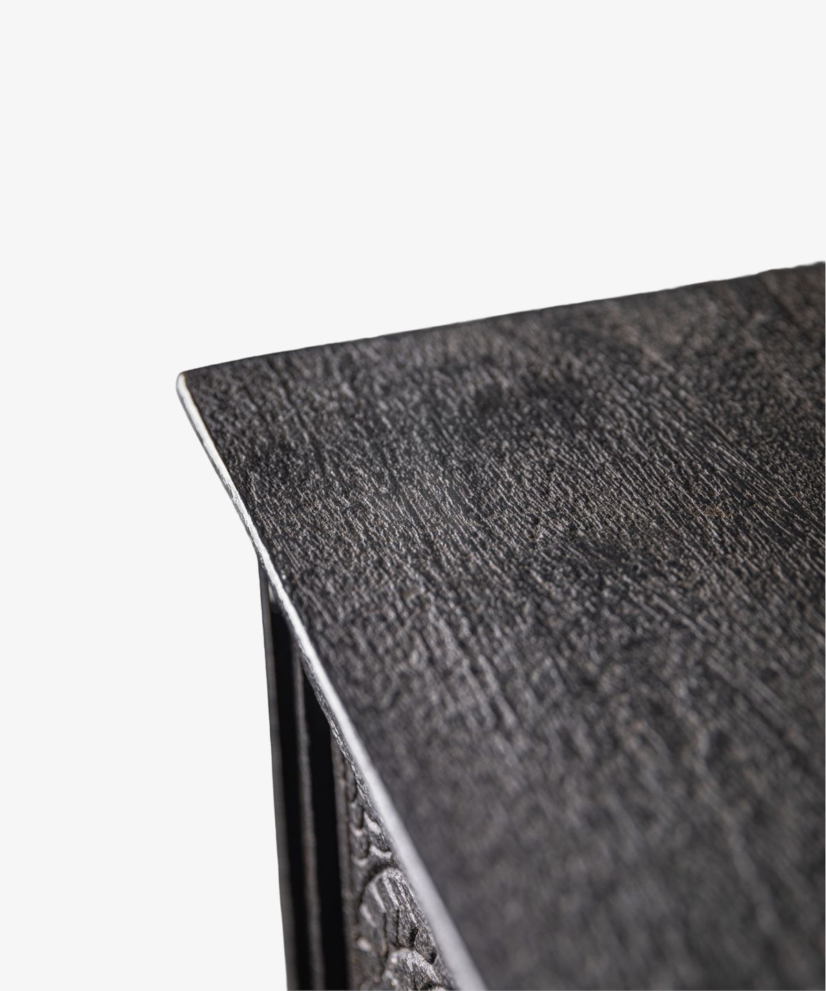 Theron Carved Wooden Console Black