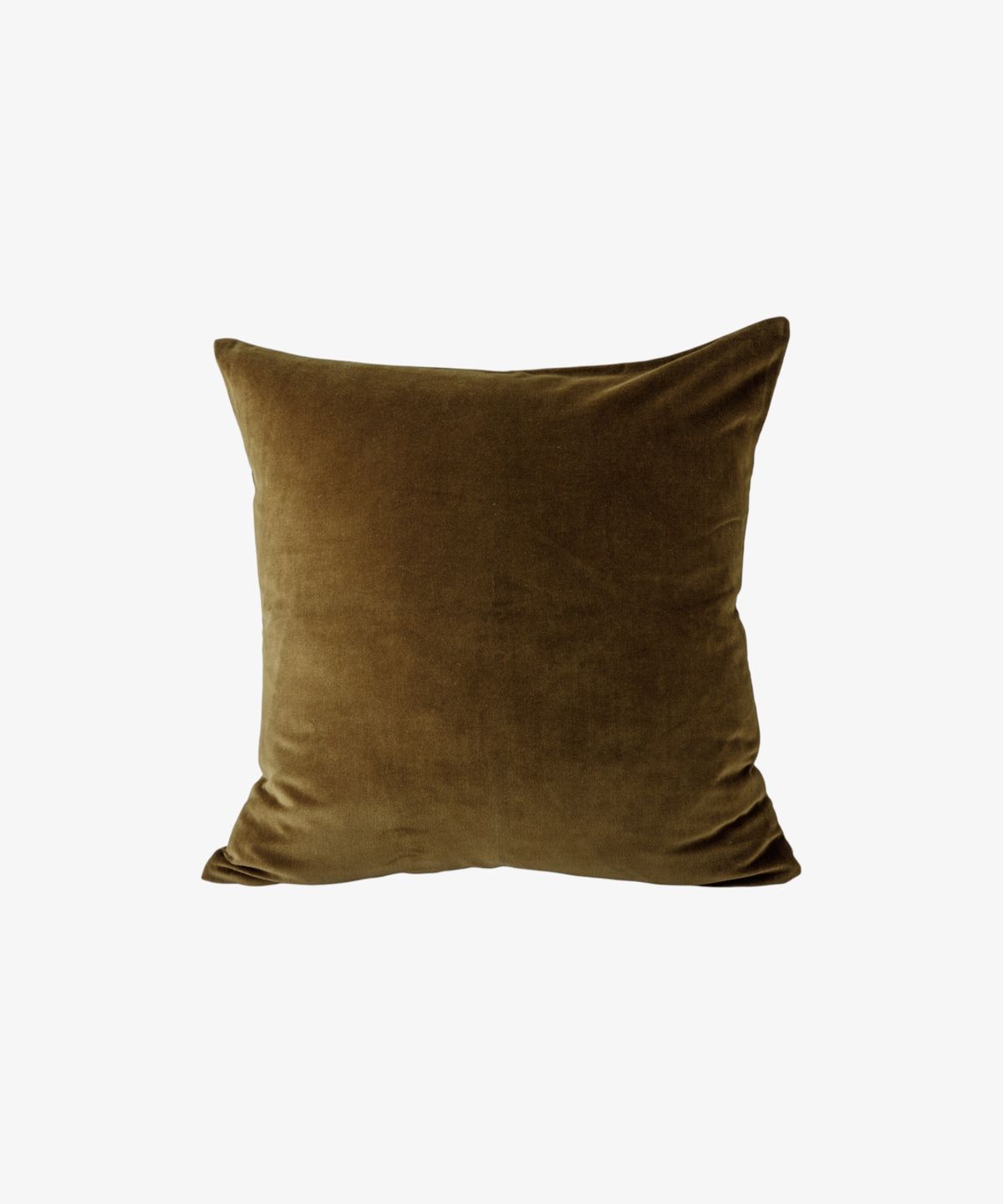 Velvet Cushion Cover Olive