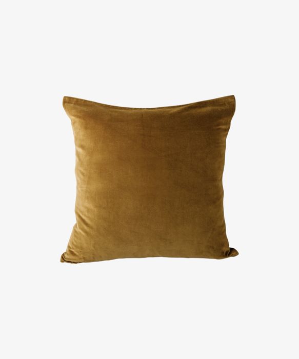 Velvet Cushion Cover Tobacco