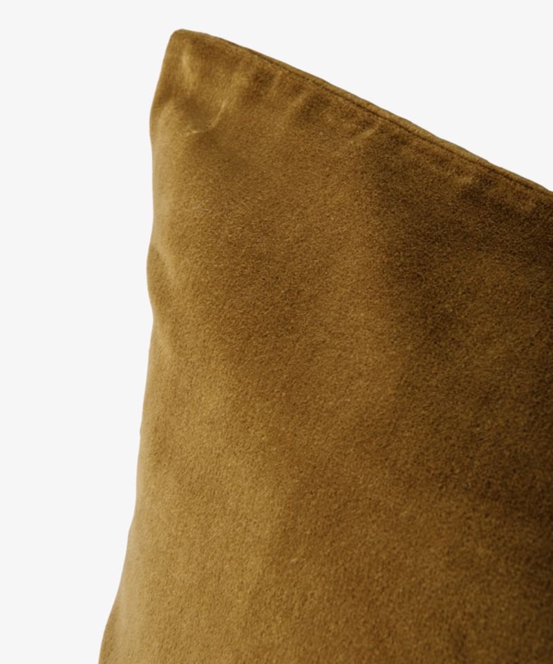 Velvet Cushion Cover Tobacco