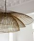 Havana Layered Metal Pendant