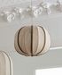 Thea Orb Olive & Natural Pendant
