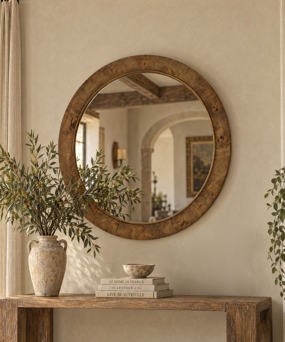 Burle Round Mirror 95cm