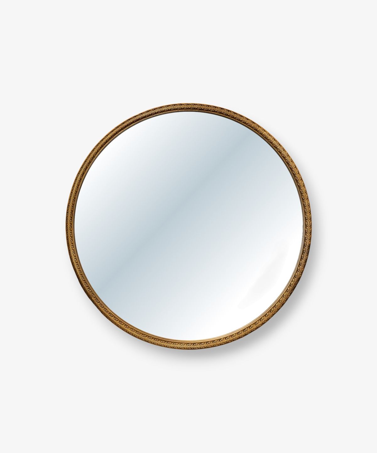 Bellini Carved Round Mirror