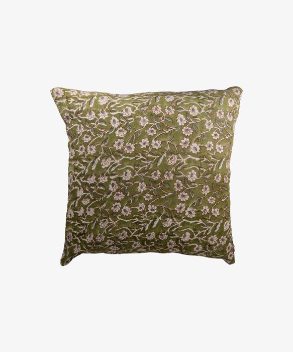 Daisy Handblocked Cushion Cover
