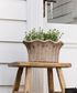 Terra Fluted Oval Planter Large