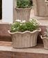 Terra Fluted Oval Planter Small