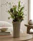 Terra Fluted Vase