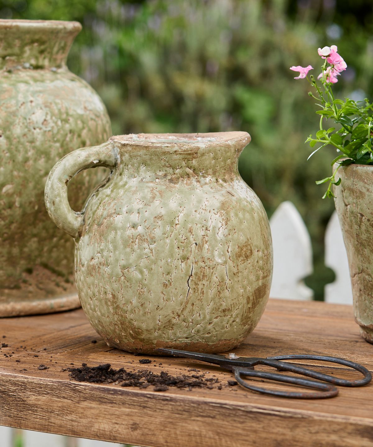 Celadon Garden Jug
