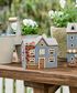 Devon Peak Tea Light Cottage Cornflour