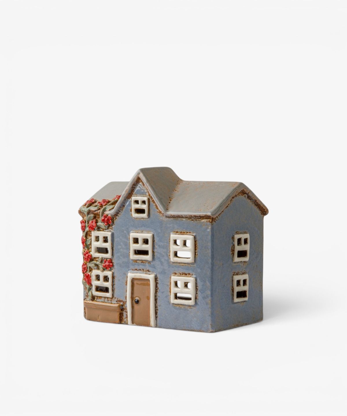 Devon Peak Tea Light Cottage Cornflour