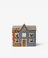 Devon Peak Tea Light Cottage Cornflour