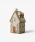 Devon Tea Light Cottage Tall Sage