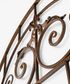 Eden Arched Scroll Iron Garden Panel