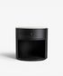 Dana Oval Side Table Ebony
