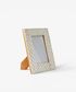 Pearl Dot Photo Frame 4x6"