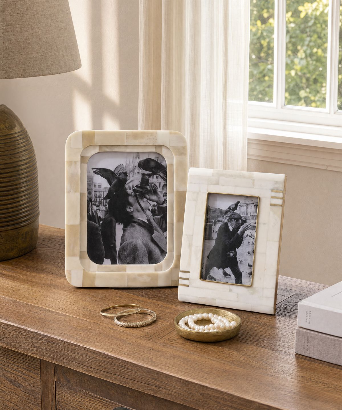 Amalfi Brass Photo Frame 4x6"