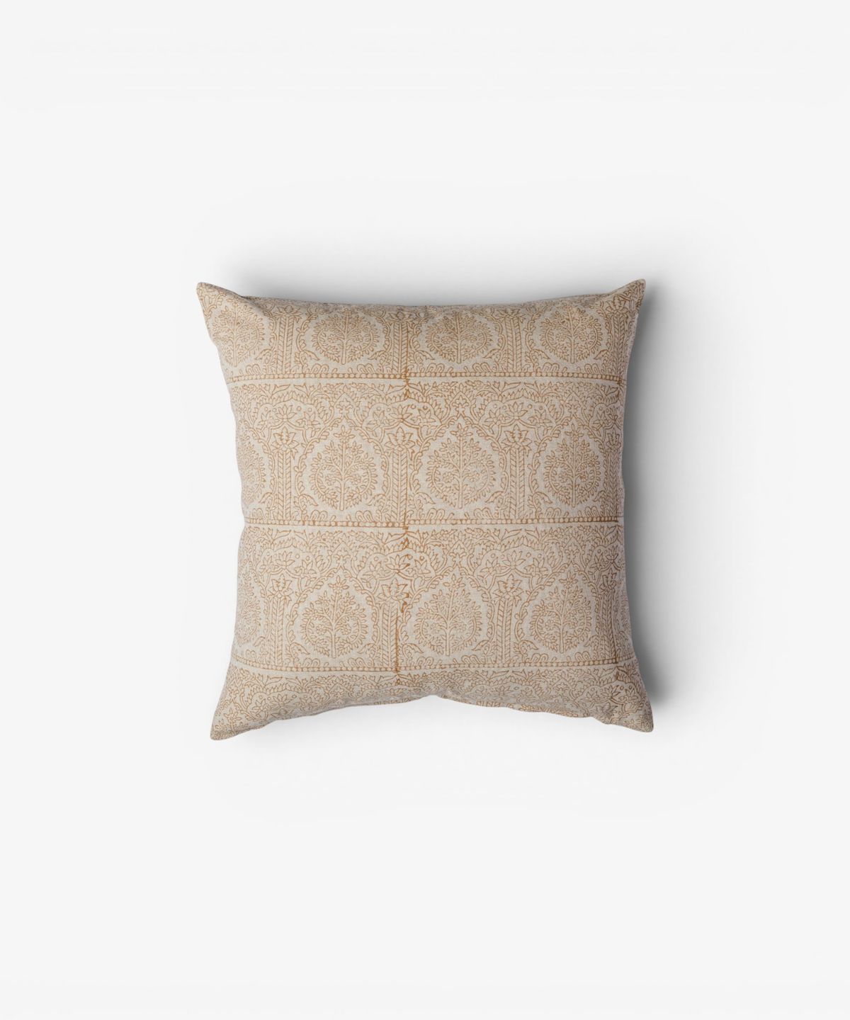 Sandstone Handblocked Cushion Cover