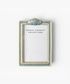 Seashell Portrait Photo Frame 4x6"
