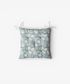Willow Blue Block Chair Squab