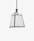 Ellery Pendant Wide Black