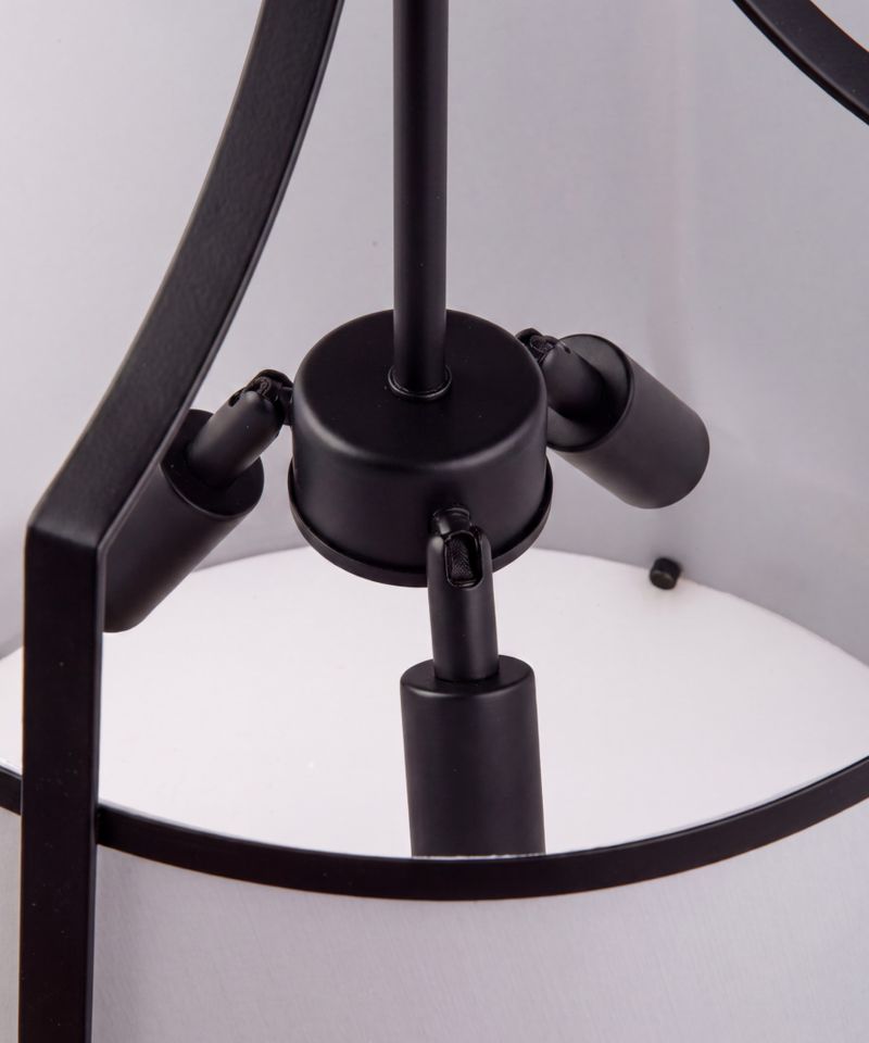 Ellery Pendant Wide Black