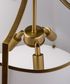 Ellery Pendant Wide Gold