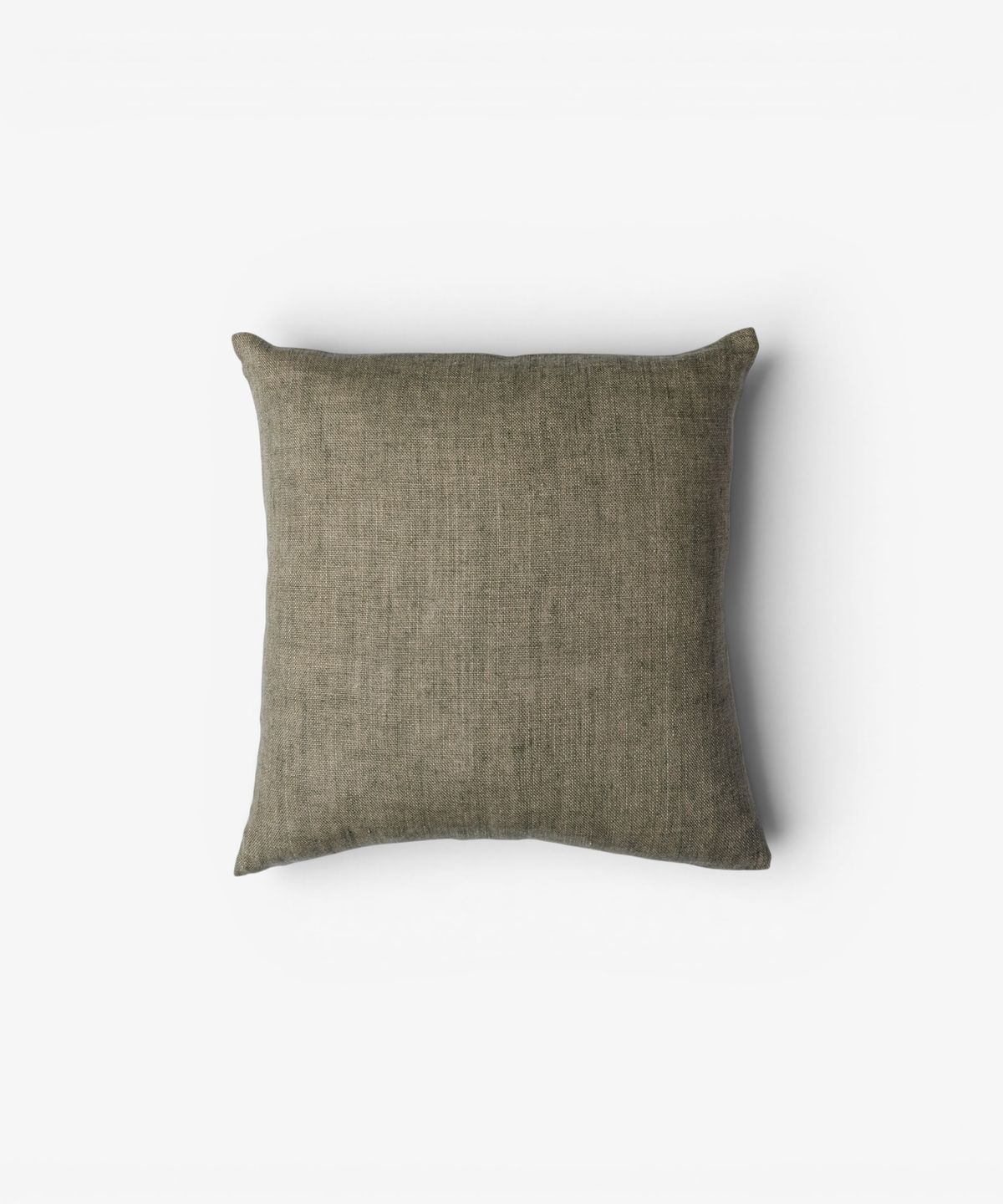 Linen Cushion Cover Olive
