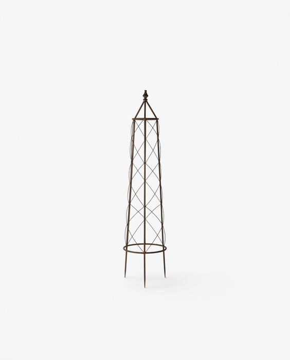 Ivy Plant Trellis Brown Large