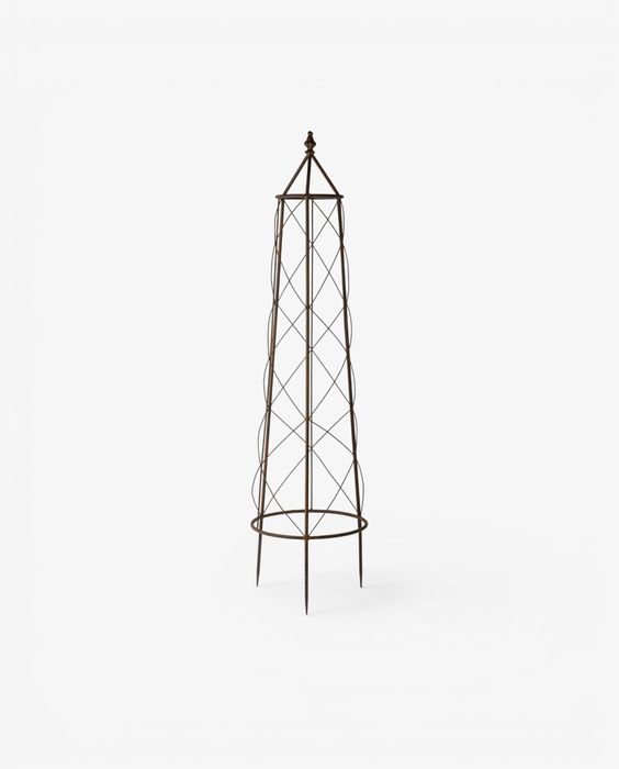 Ivy Plant Trellis Brown Medium