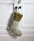 Pomegranate Floral Stocking Green