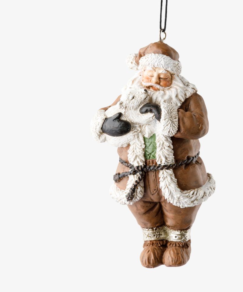Hanging Santa Tales with Bear