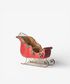 Holly Santa Sleigh