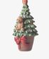 Hanging Potted Tree with Bear