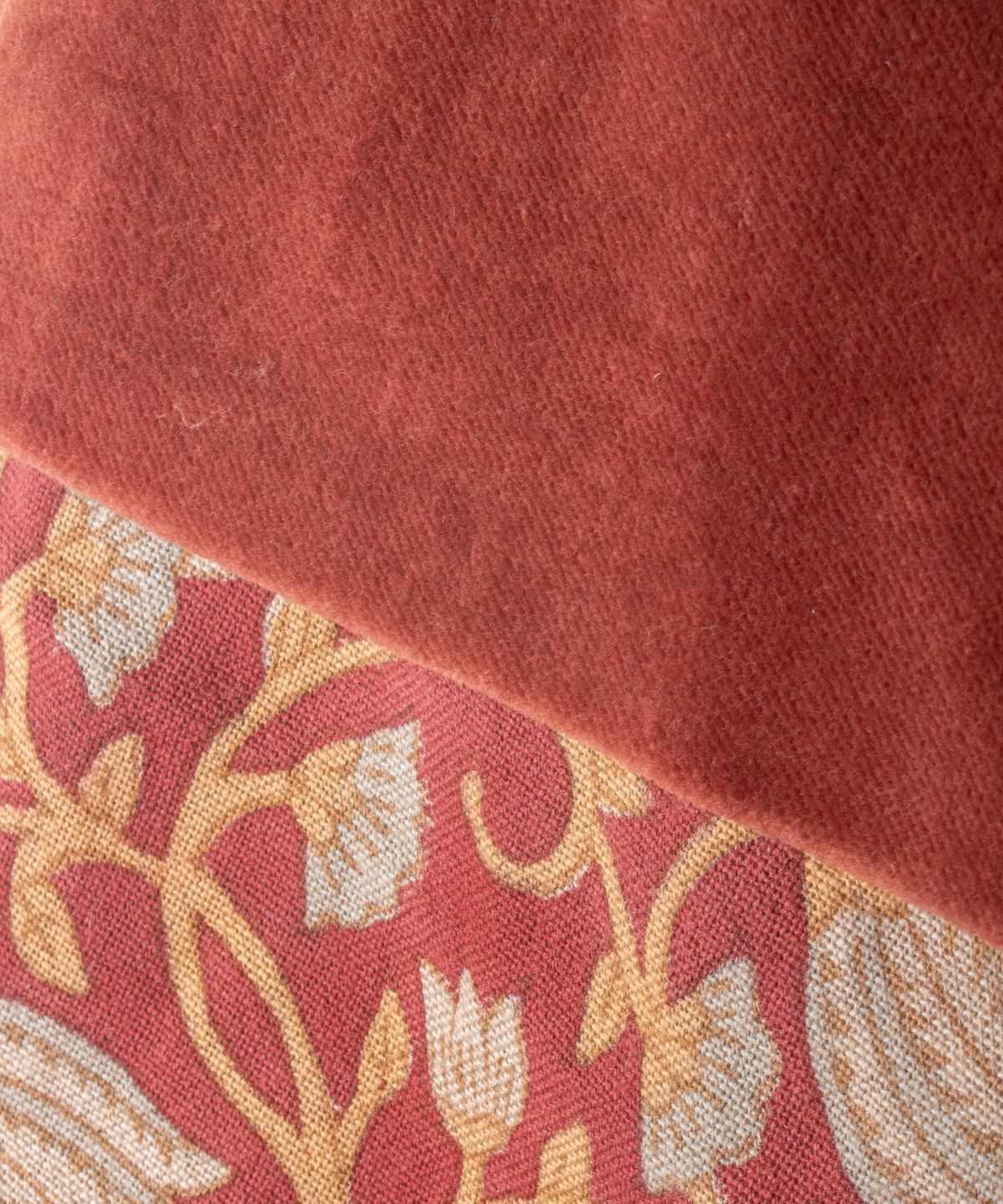 Pomegranate Floral Stocking Red