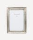 Bevelled Photo Frame Silver 5x7"