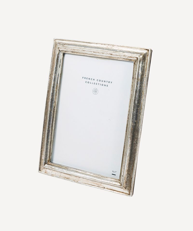 Bevelled Photo Frame Silver 5x7"