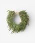 Pine Heart Wreath with Bells Large