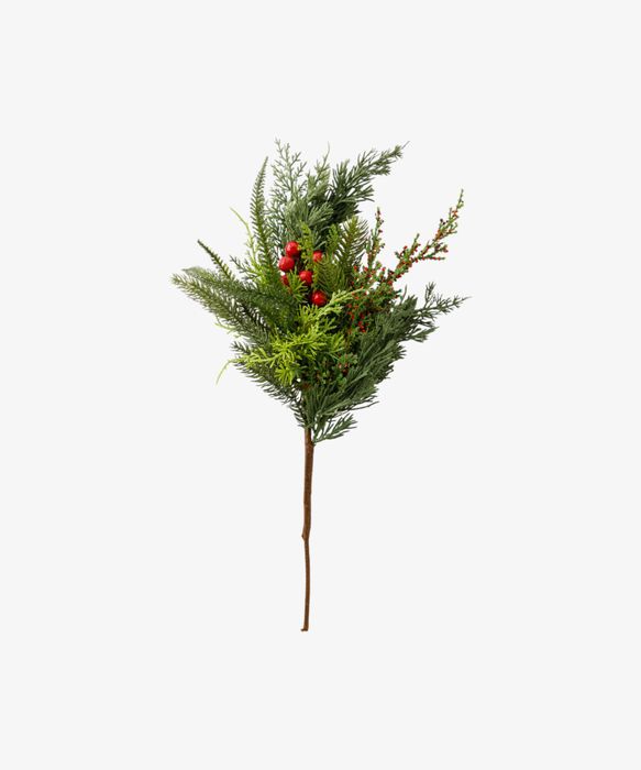 Mixed Red Berry Spray 53cm