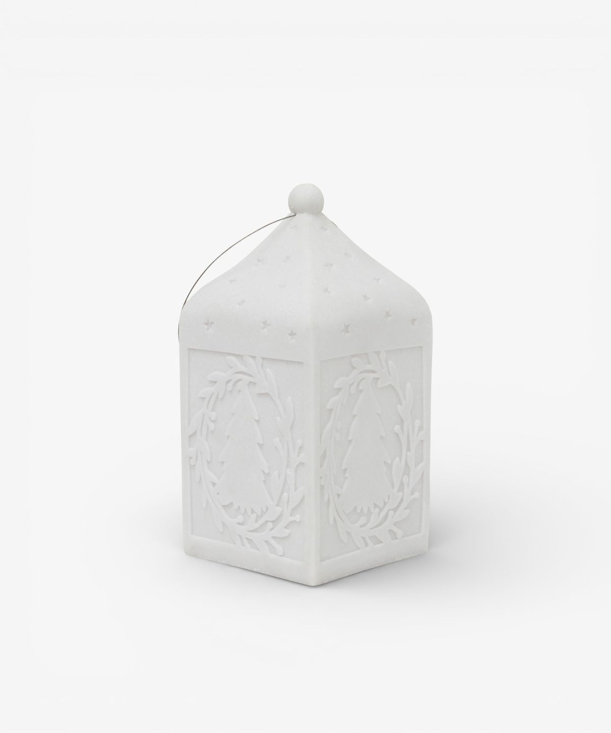 Lantern with Tree Light Up Large