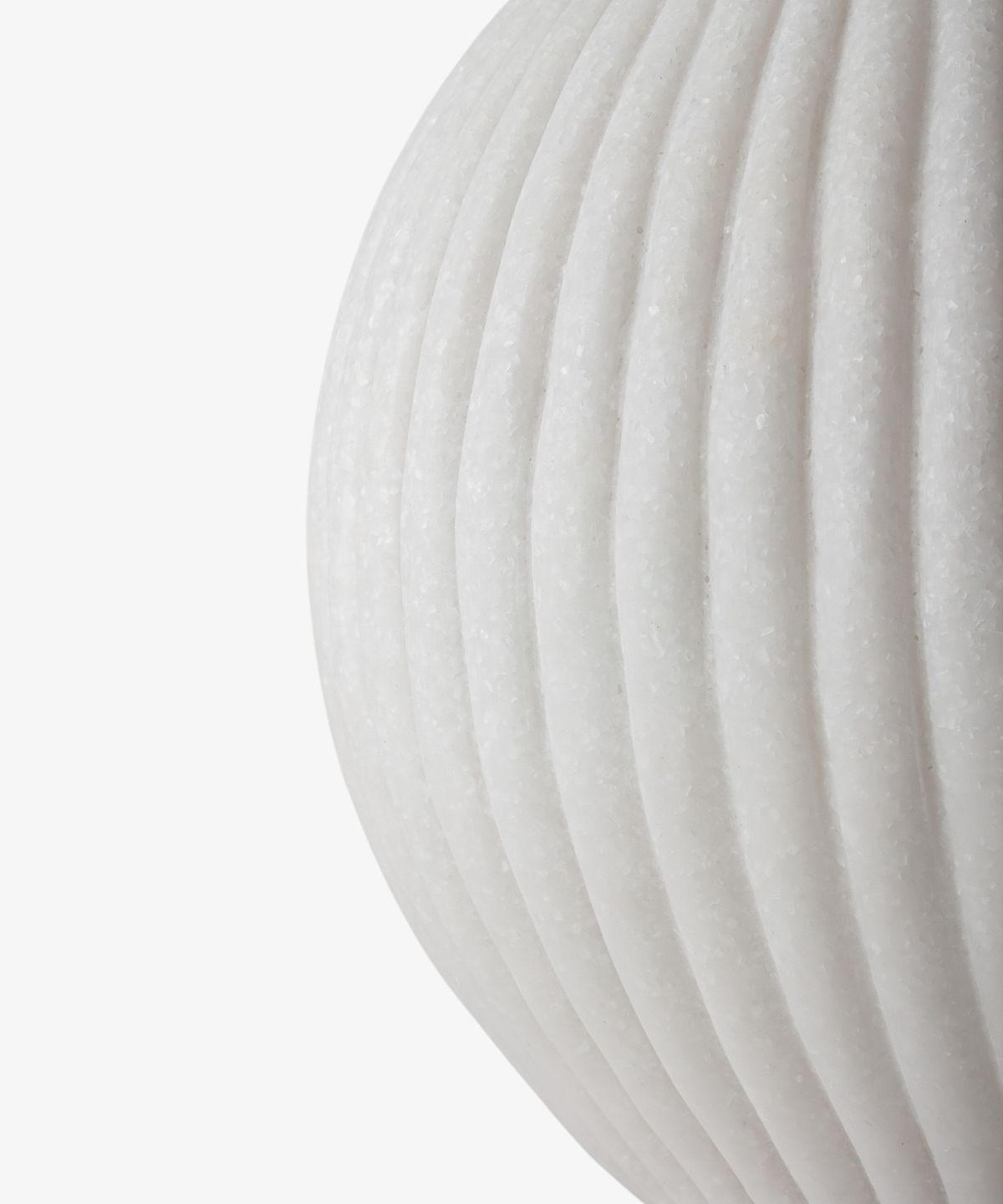 Ribbed Sphere Light Up Small