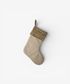 Striped Green Stocking Velvet