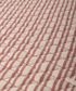 Striped Red Quilted Placemat