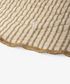 Striped Green Quilted Placemat